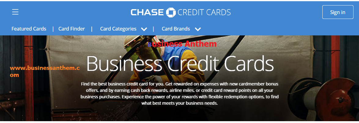 Chase Business Credit Cards